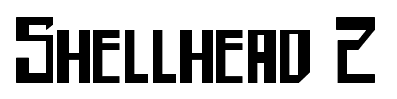 Shellhead 2 font